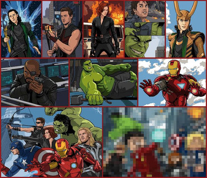 Avengers. Amigeek Colors
