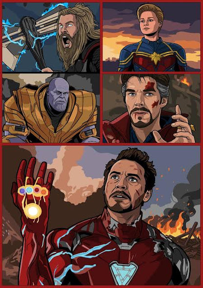 Avengers. Amigeek Colors