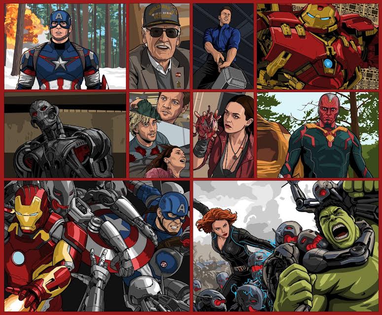 Avengers. Amigeek Colors