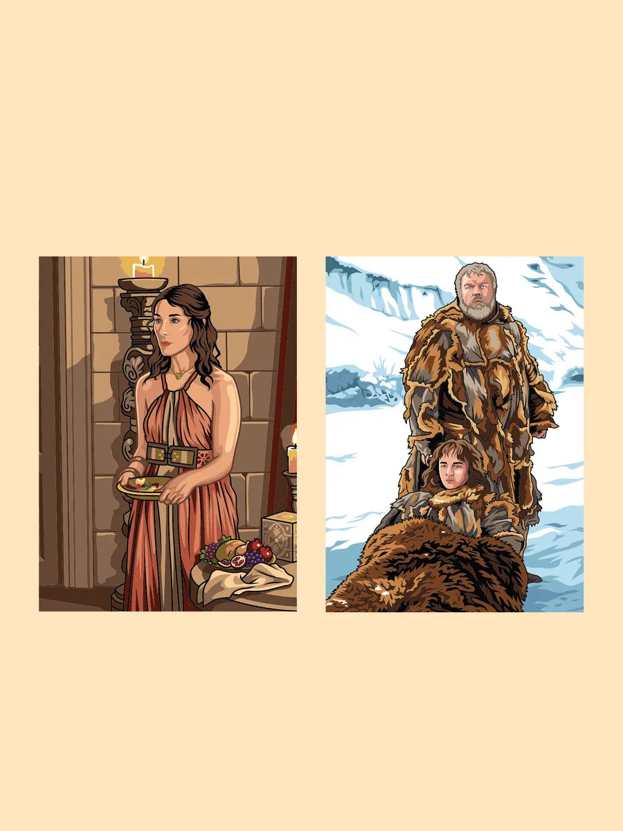 Game of Thrones. Color by Numbers
