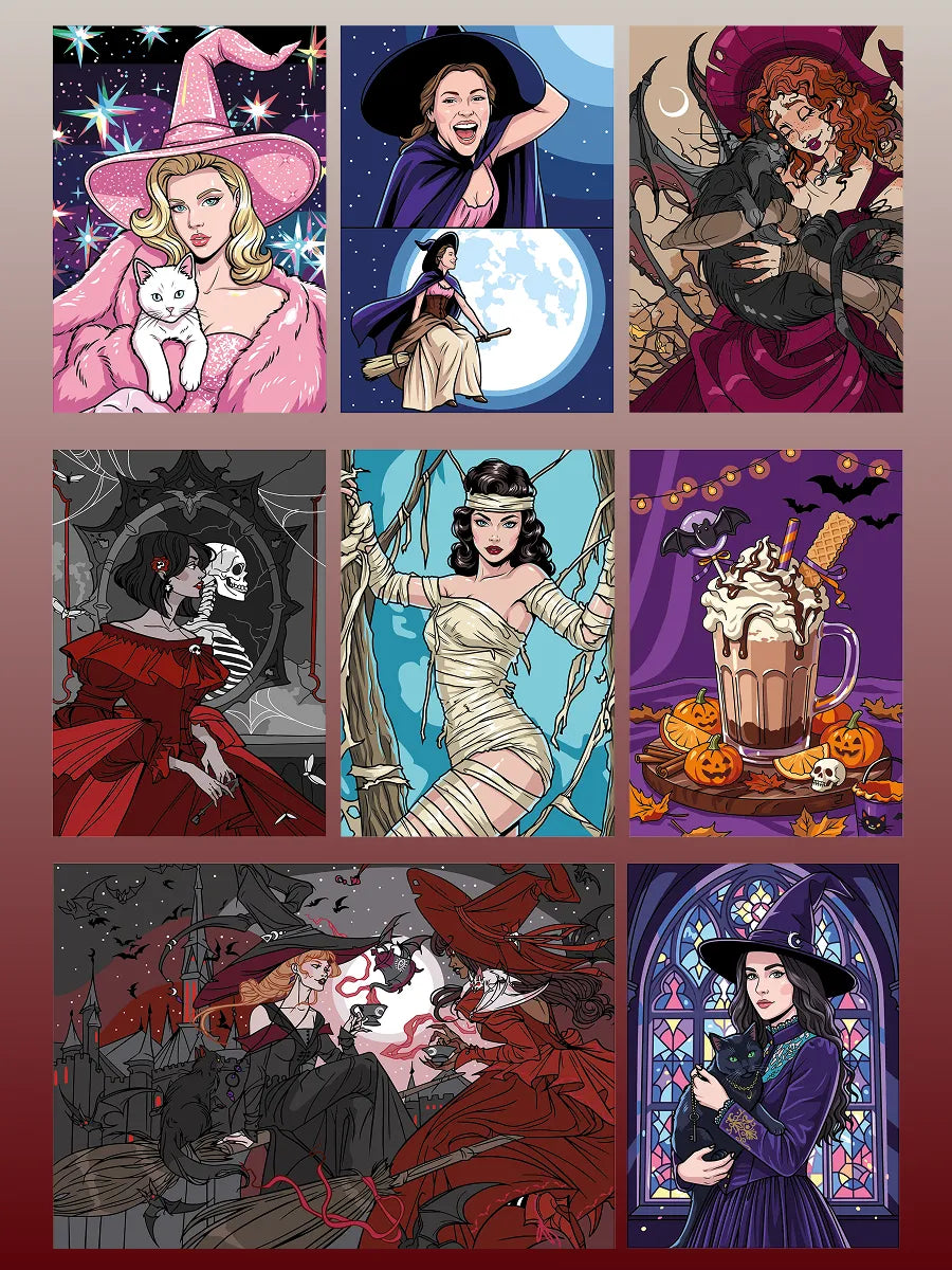 Season of Witches. Paint by Numbers