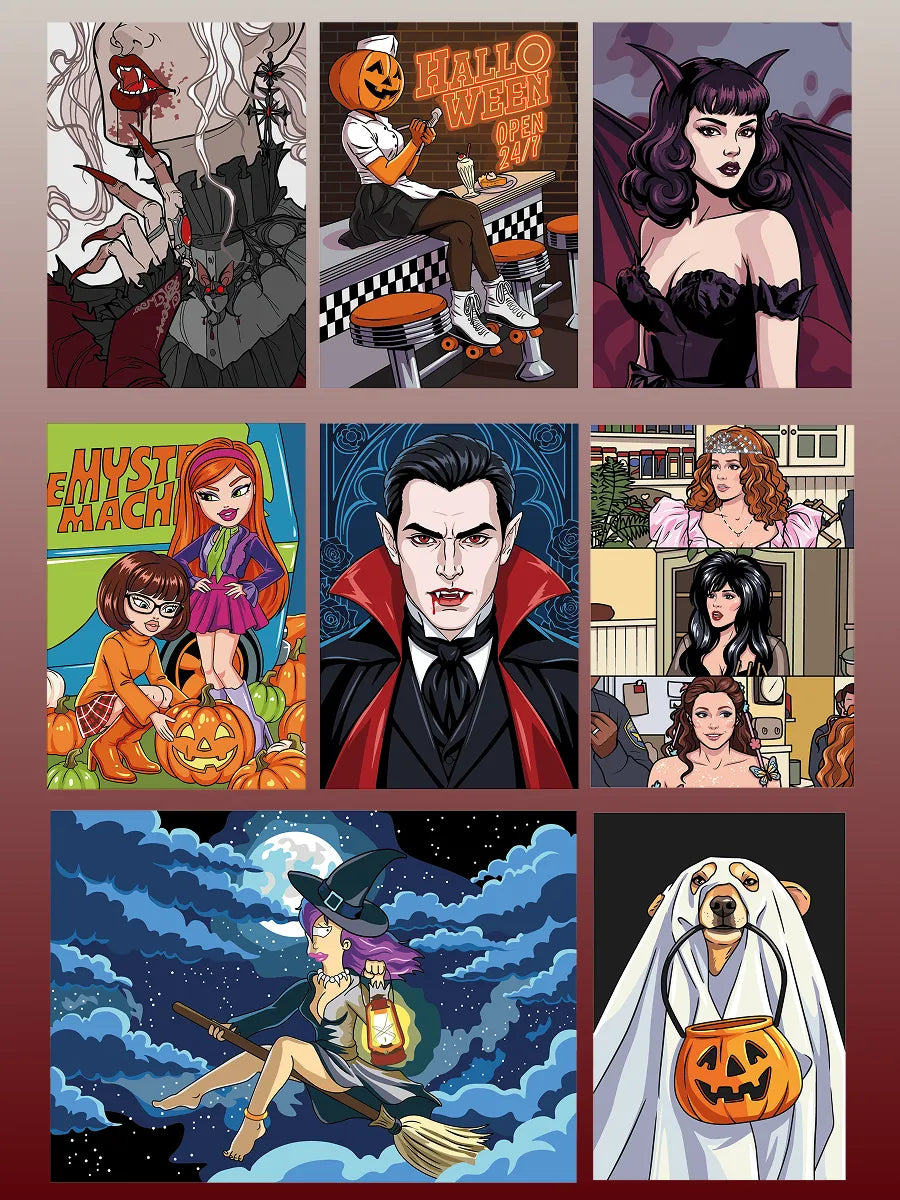 Season of Witches. Paint by Numbers