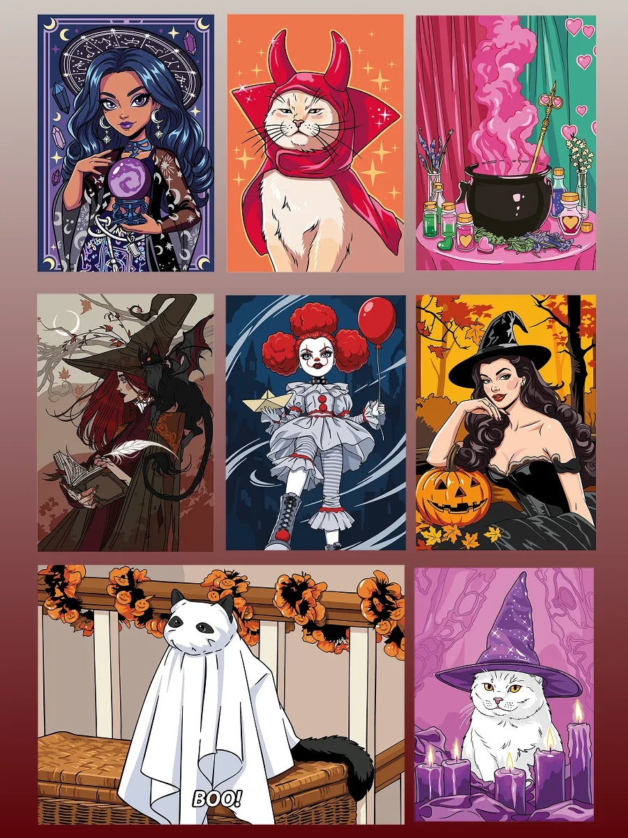 Season of Witches. Paint by Numbers