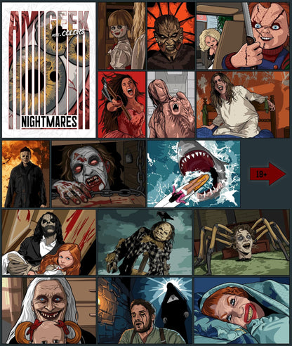 Nightmares. Paint by numbers