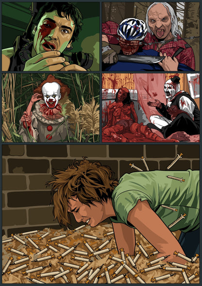 Nightmares. Paint by numbers