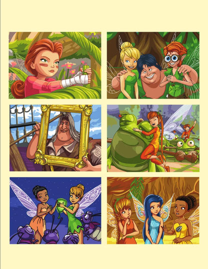 Magical Fairies. Color by Numbers