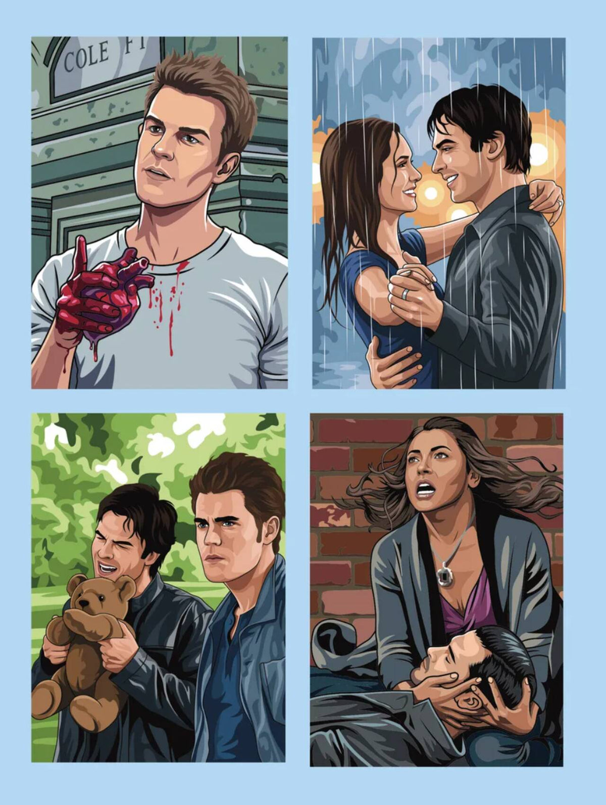 The Vampire Diaries. Color by Numbers