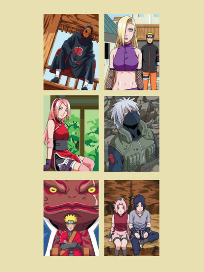 Naruto. Color by Numbers