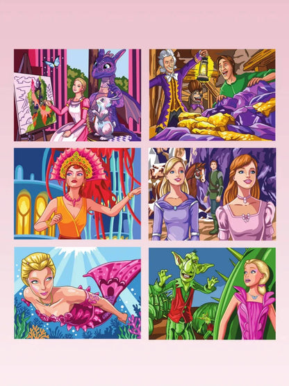 Barbie. Paint by numbers
