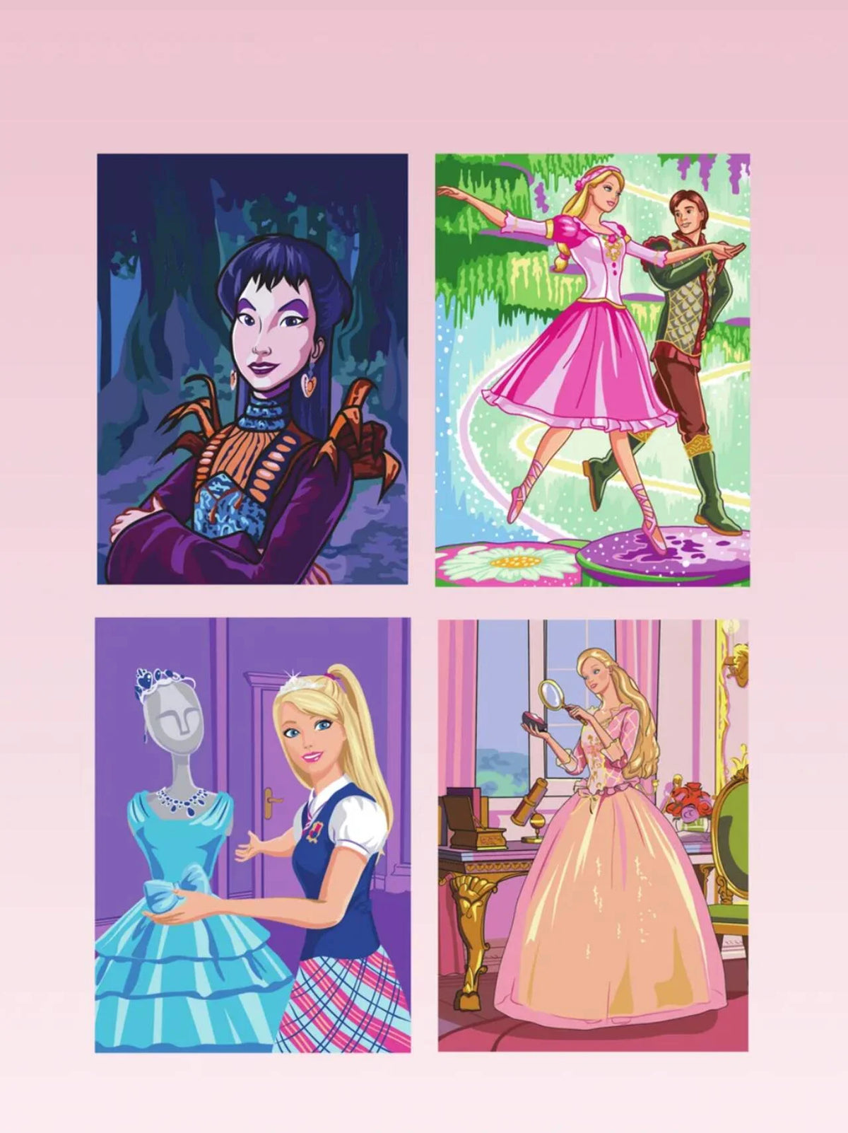 Barbie. Paint by numbers
