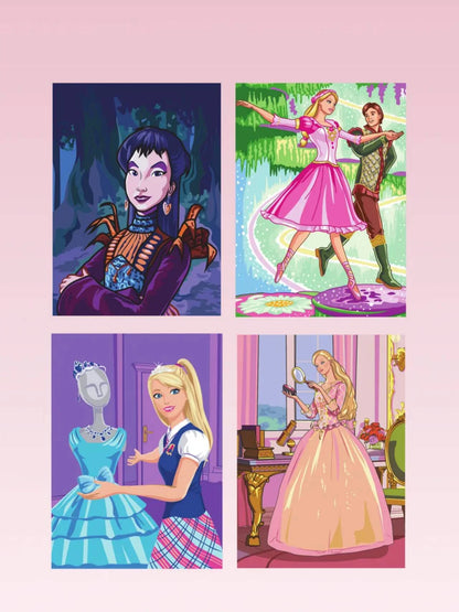 Barbie. Paint by numbers