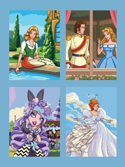 Favorite Cartoons. Color by Numbers