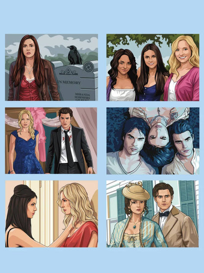 The Vampire Diaries. Color by Numbers