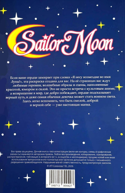 Sailor Moon. Color by Numbers