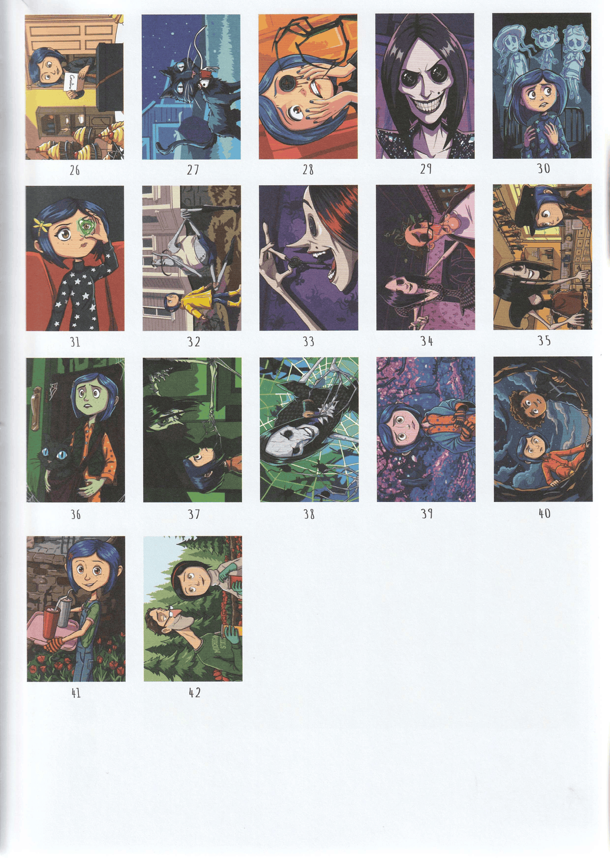 Coraline. Color by Numbers