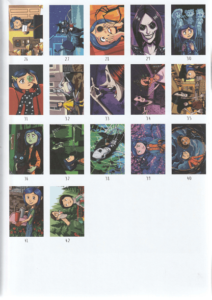 Coraline. Color by Numbers