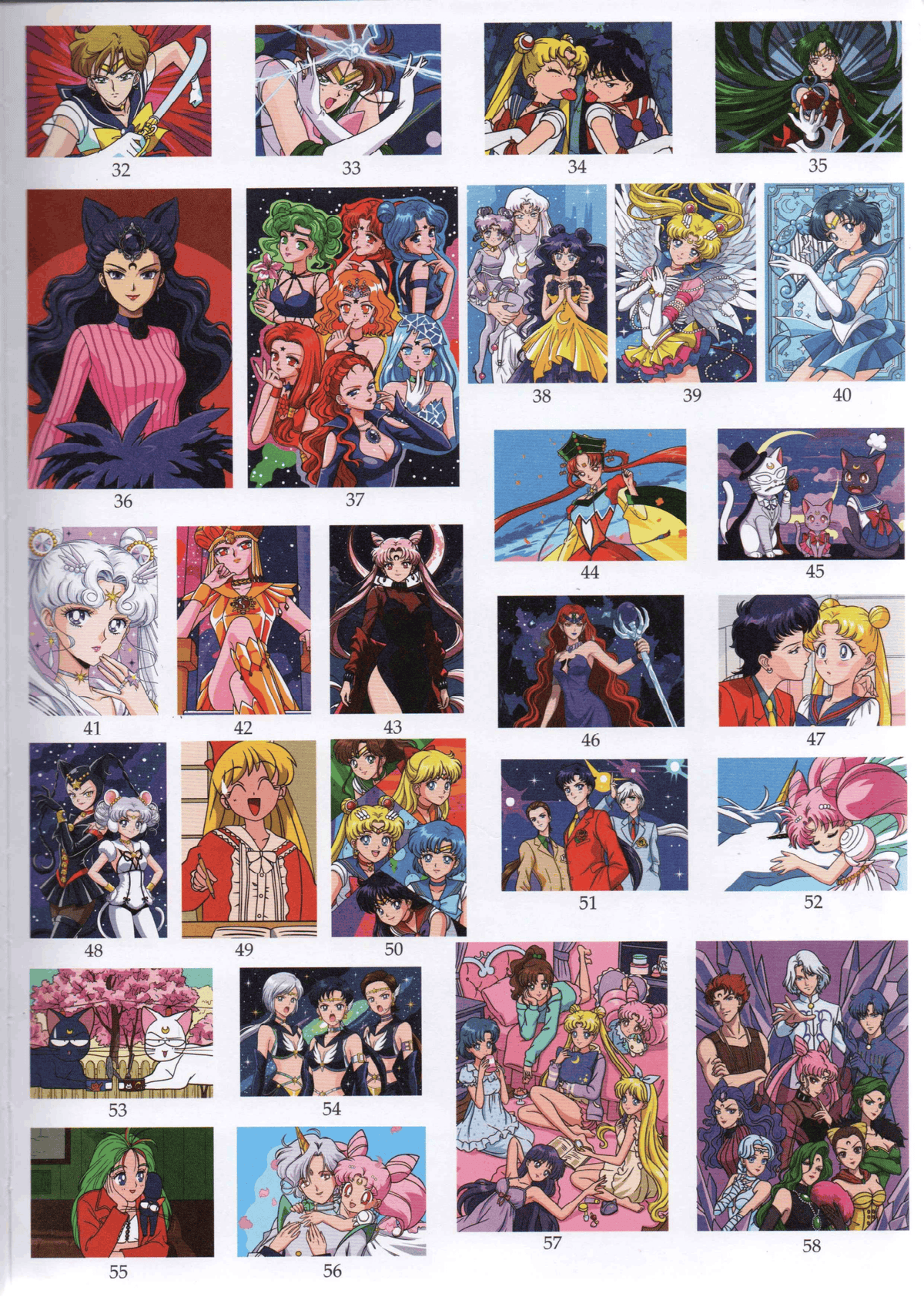 Sailor Moon. Color by Numbers