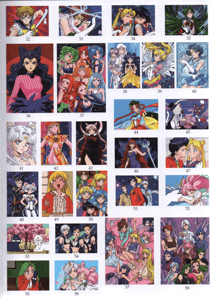 Sailor Moon. Color by Numbers