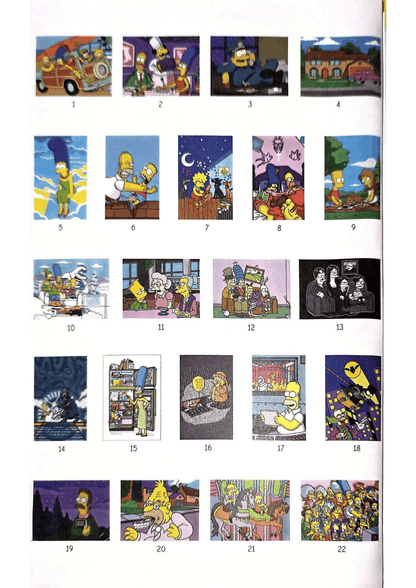 The Simpsons. Color by Numbers