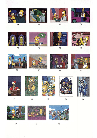 The Simpsons. Color by Numbers